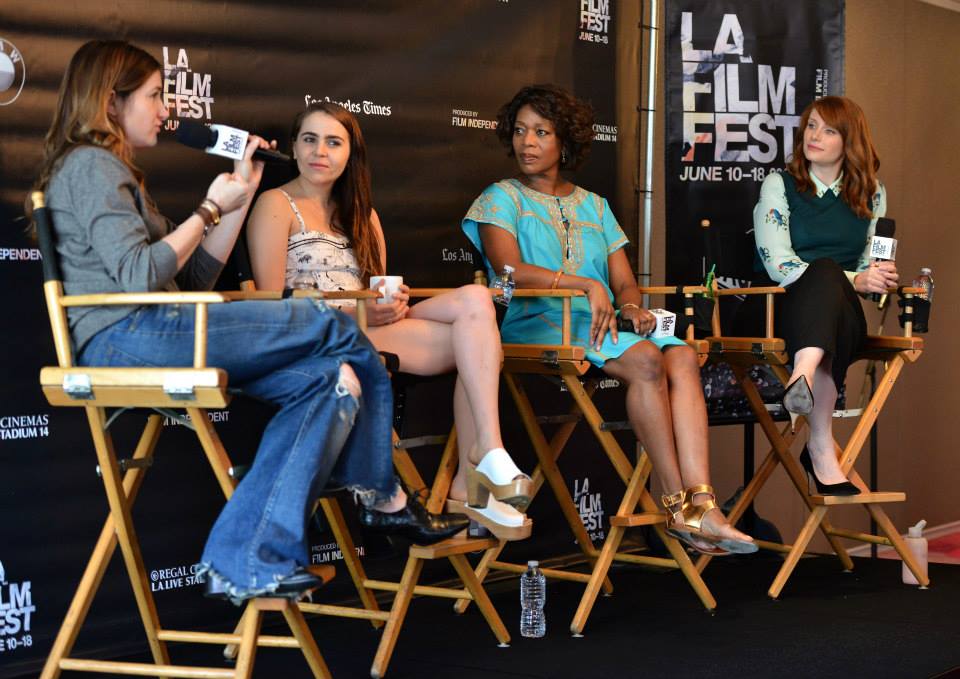 Actors Coffee Talk (L to R Kathryn Hahn, Mae Whitman, Alfre Woodard, Bryce Dallas Howard) Photo by Araya Diaz Actors Coffee Talk