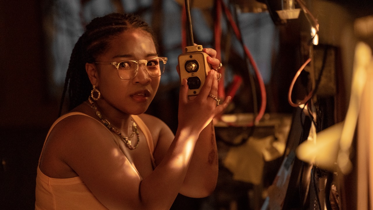 Laya DeLeon Hayes in 'The Angry Black Girl and Her Monster' (Photo courtesy of RLJE Films) the angry black girl and her monster