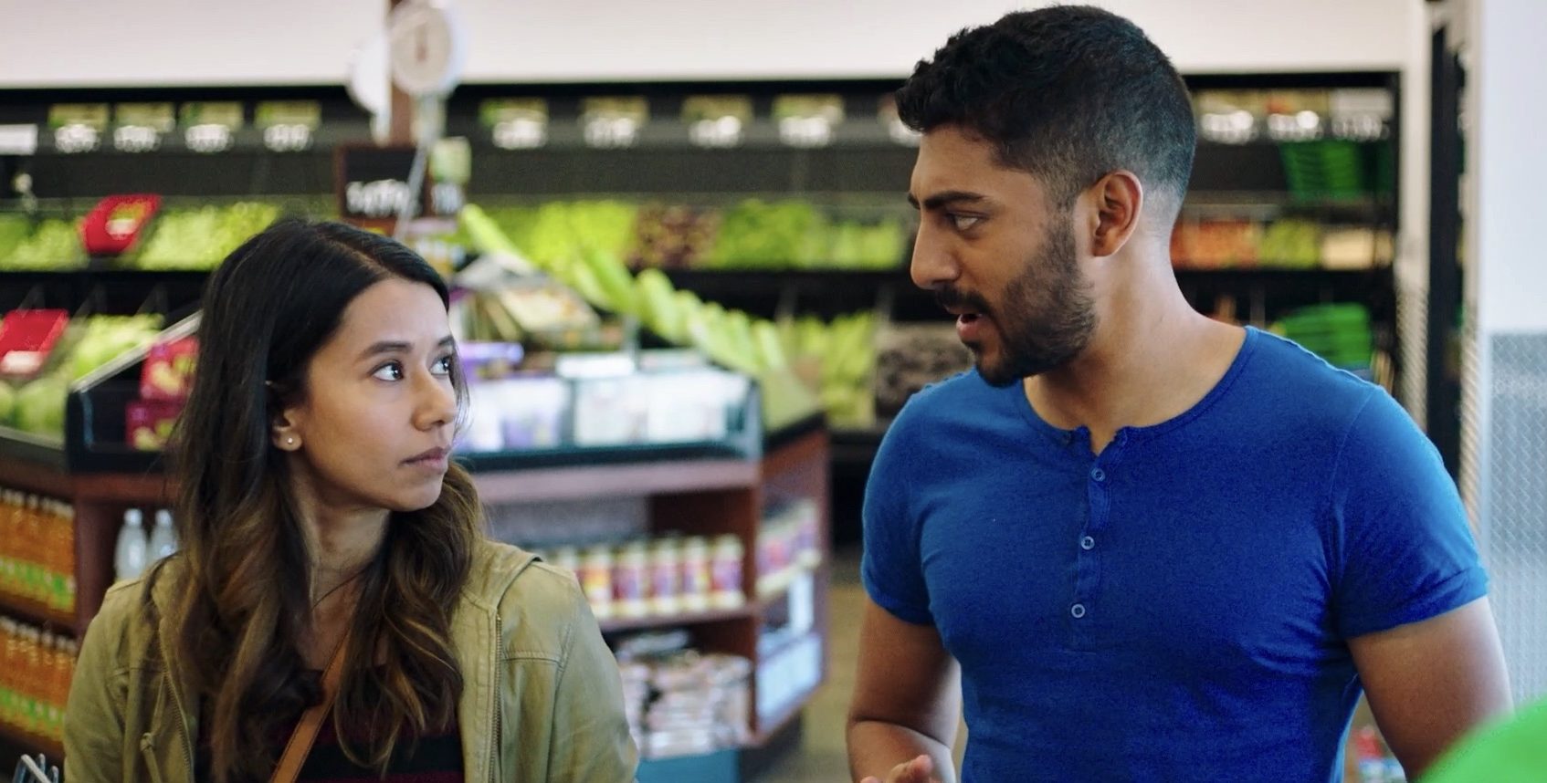 Sujata Day and Ritesh Rajan in 'Definition Please' definition please film