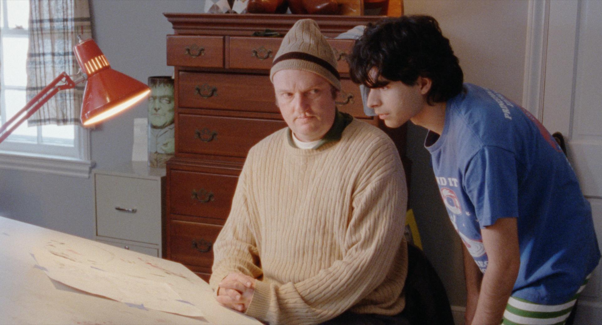 Matthew Maher and Daniel Zolghadri in 'Funny Pages' (A24) funny pages movie