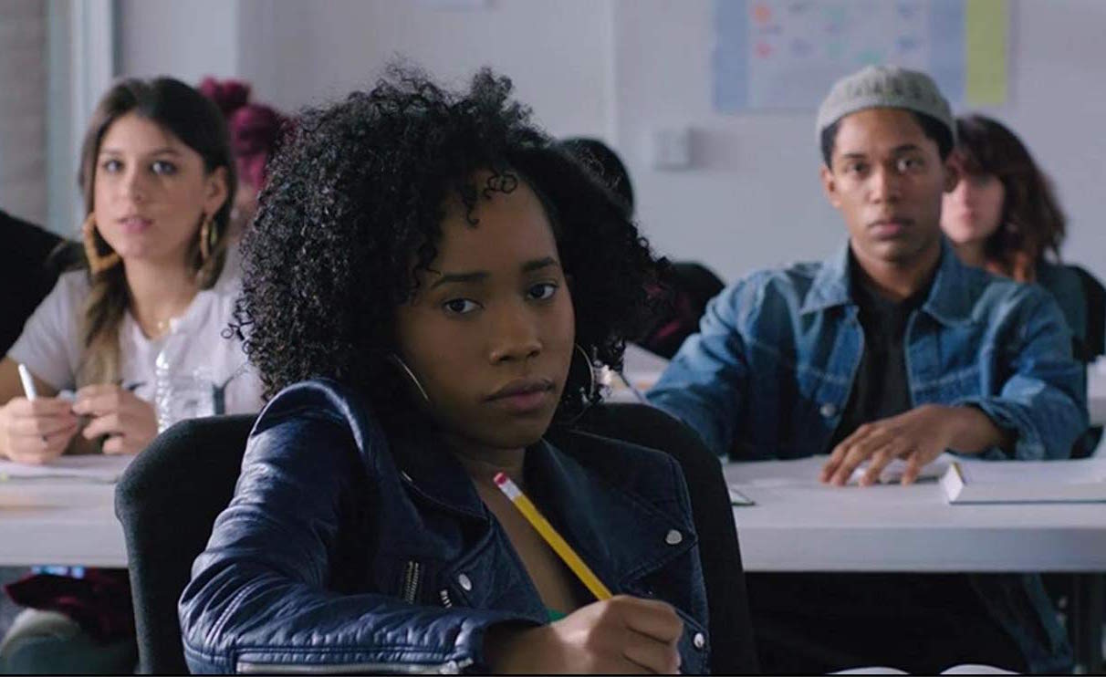 Zoe Renee (front) and Kelvin Harrison Jr. (back) in 'Jinn' jinn movie