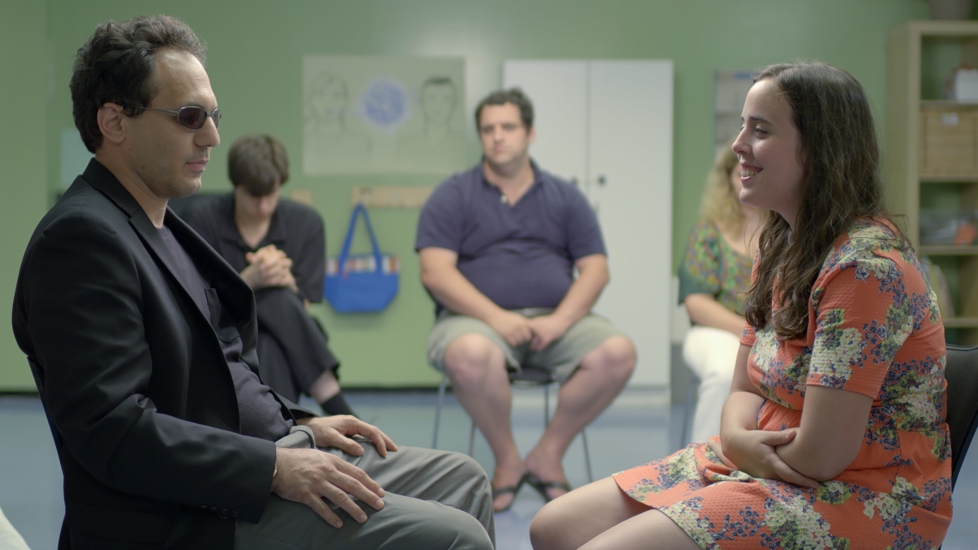 Brandon Polansky and Samantha Elisofon in 'Keep the Change' brandon polansky samantha elisofon keep the change