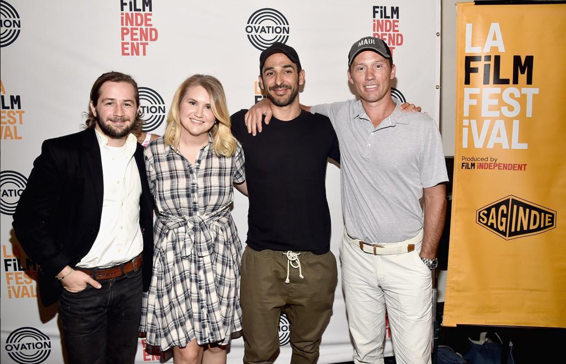 LA Film Festival 2017 Actors Coffee Talks (L to R Michael Angarano, Jillian Bell, Amir Arison, Jeffrey Donovan) actors coffee talk