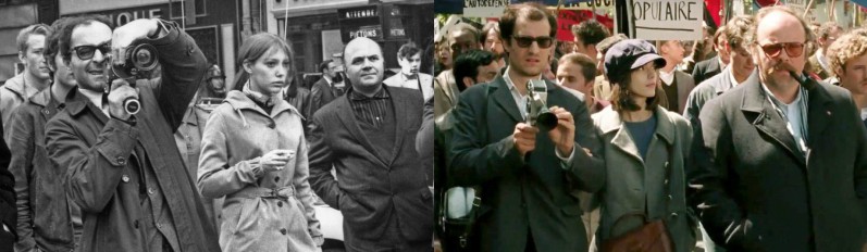 'La Chinoise' (L), 'Godard Mon Amour' (R) la chinoise redoubtable