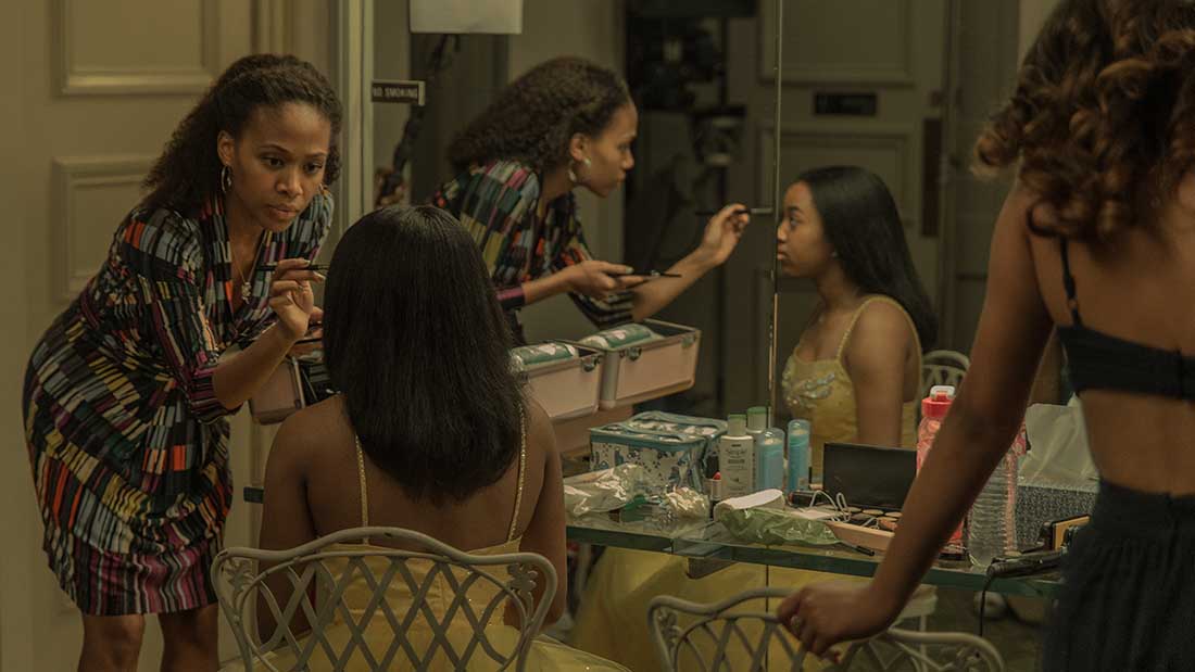 (L to R) Nicole Beharie and Alexis Chidaeke in 'Miss Juneteenth' miss juneteenth